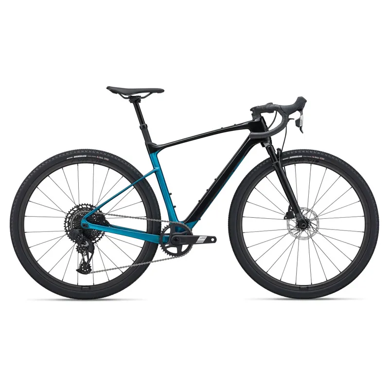 Giant Revolt X Advanced Pro 2 Carbon Gravel Bike Black / Sea Sparkle